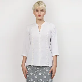 White Top With Lace