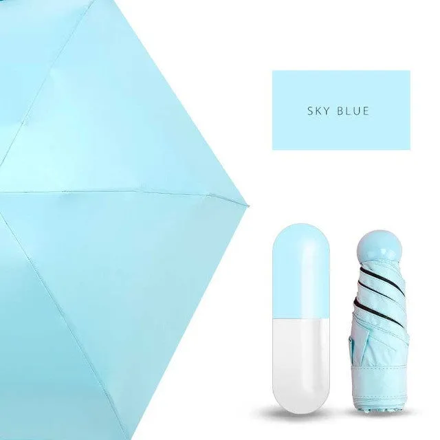Windproof Pocket Umbrella - Capsule